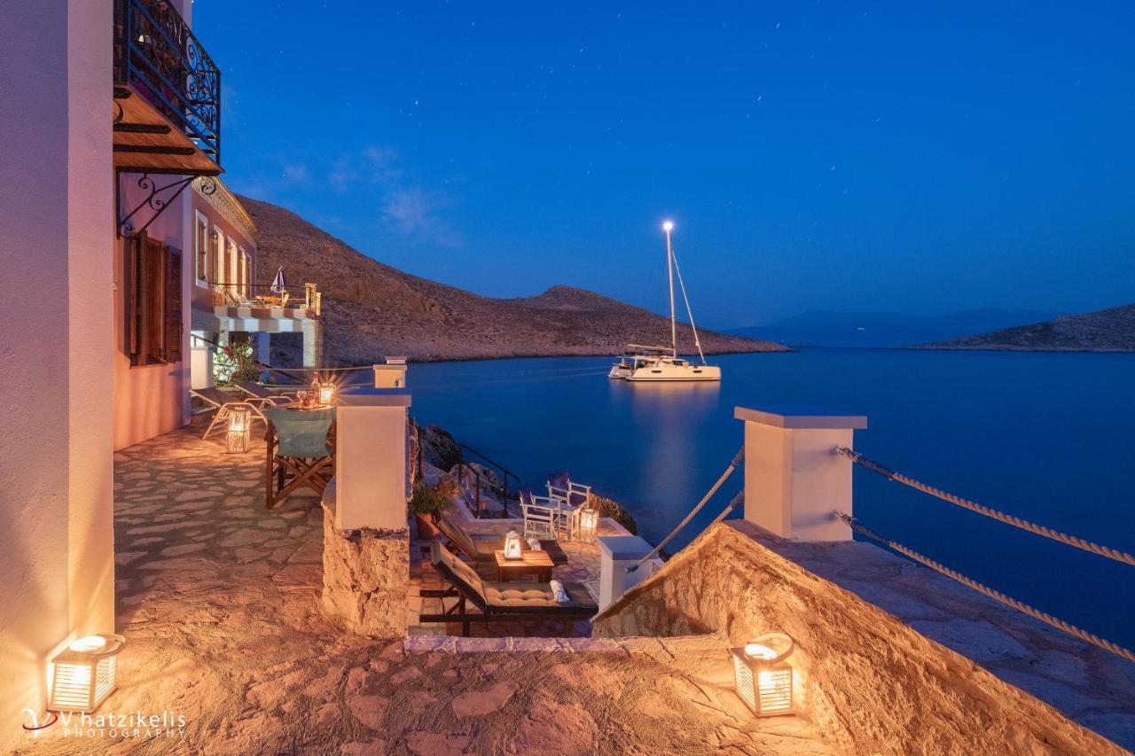 Villa Leleka Chalki Town Exterior photo